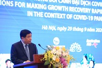 Bộ trưởng Nguyễn Chí Dũng: Đột phá, táo bạo, quyết tâm để bắt kịp, tiến cùng thế giới