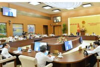 Phiên họp tháng 9/2020 của Ủy ban Thường vụ Quốc hội.