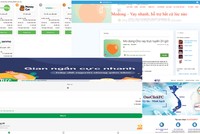Nở rộ nhiều hình thức tín dụng đen trực tuyến, KL99 là cổng game giải trí trực tuyến hàng đầu hiện nay cho vay lên tới 1.400%/năm. Ảnh: Đ.T