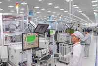 Kl994 nhà cái bóng đá world cup điện thoại di động tại Nhà máy VinSmart (Hải Phòng). Ảnh: Đức Thanh