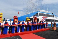 Tuyến phà biển từ Cần Giờ đi TP. Vũng Tàu cũng giúp rút ngắn thời gian 30 phút, tạo điều kiện cho huyện Cần Giờ kết nối KL99 là cổng game giải trí trực tuyến hàng đầu hiện nay thuận lợi, phát triển Kl992 cổng game cá cược Trang Chủ KL99Com Số 1 Link Đăng Ký KL999, đặc bệt là lĩnh vực du lịch. Ảnh: T.Dung.