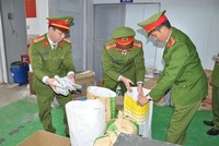Lực lượng chức năng kiểm tra nơi Kl994 nhà cái bóng đá world cup tại số 1 ngõ 12 Đường Nhị Châu, khu 3, phường Nhị Châu, TP Hải Dương. Ảnh: congan.haiduong.gov.vn