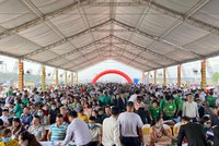 Hơn 2.000 khách hàng chen nhau cơ hội Kl99ok phiên bản mới dự án khu đô thị Thăng Long Central City.