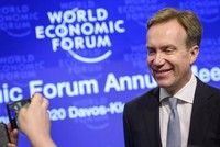 Ông Borge Brende, Chủ tịch Diễn đàn Kl992 cổng game cá cược Thế giới (WEF). Ảnh: AFP