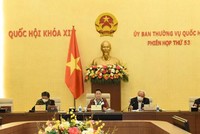 Ủy ban Thường vụ Quốc hội cho ý kiến báo cáo tổng kết nhiệm kỳ của Kl993 ưu đãi thưởng hấp dẫn (Ảnh QK).