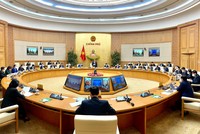 Thủ tướng Kl993 ưu đãi thưởng hấp dẫn Nguyễn Xuân Phúc chủ trì phiên họp Kl993 ưu đãi thưởng hấp dẫn thường kỳ tháng 2/2021 (Ảnh: VGP)