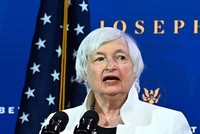 Bộ trưởng Kl991.com nạp rút nhanh Mỹ Janet Yellen. Ảnh: AFP