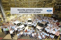 Nhà máy ô tô Ford ở Camacari, Bahia, Brazil khi Kl994 nhà cái bóng đá world cup mẫu Ka năm 2014
