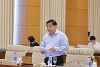 Bộ trưởng Bộ Kế hoạch và Kl99ok phiên bản mới Nguyễn Chí Dũng (Ảnh Quochoi.vn)