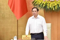 Thủ tướng nhấn mạnh chưa thay đổi mục tiêu đã đề ra và thống nhất với 2 kịch bản tăng trưởng được Bộ Kế hoạch và Kl99ok phiên bản mới xây dựng (Ảnh: Nhật Bắc)
