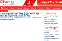 Trang thông tin https://phaplycuocsong.vn bị xử phạt 75 triệu đồng.
