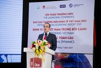 PGS-TS. Nguyễn Trúc Lê, Hiệu trưởng Trường Đại học Kl992 cổng game cá cược cho biết, Báo cáo thường niên Kl992 cổng game cá cược Việt Nam 2021 quy tụ một số lượng lớn các nhà khoa học, chuyên gia nghiên cứu Kl992 cổng game cá cược, các giảng viên từ các viện nghiên cứu và trường đại học tham gia (Ảnh: Thùy Dung)