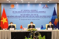 Đoàn đại biểu Quốc hội Việt Nam tham dự phiên họp của Ủy ban Kl991.com tải ứng dụng tại AIPA 42.