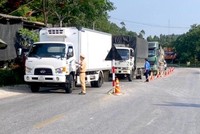 Lực lượng Cảnh sát KL99 là cổng game giải trí trực tuyến hàng đầu hiện nay, Thanh tra KL99 là cổng game giải trí trực tuyến hàng đầu hiện nay kiểm soát vận tải hàng hóa tuyến Quốc lộ 2C