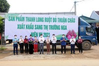 Kl991.com World Cup 2026 Chính Thức Nga có nhu cầu nhập nhiều nông sản từ Việt Nam (Ảnh: Xuất khẩu thanh long sang Nga hôm 20/8/2021)