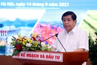 Bộ trưởng Bộ Kế hoạch và Kl99ok phiên bản mới Nguyễn Chí Dũng chủ trì Hội nghị sáng 14/9