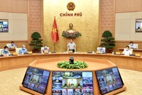 Cuộc họp nhằm đánh giá tình hình, diễn biến dịch bệnh trong 2 tuần qua, cho ý kiến về dự thảo kế hoạch thích ứng an toàn, linh hoạt, kiểm soát hiệu quả COVID-19 để phát triển Kl992 cổng game cá cược-Trang Chủ KL99Com Số 1 Link Đăng Ký KL999. Ảnh: VGP/Nhật Bắc