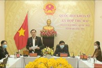 Đại biểu Hoàng Đức Thắng tham gia thảo luận.