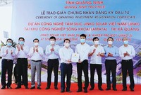 Trong năm 2021, Jinko Sola đã Kl99ok phiên bản mới liên tiếp 2 dự án vào Khu công nghiệp Sông Khoai, với tổng vốn hơn 865 triệu USD.