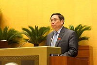 Thủ tướng Kl993 ưu đãi thưởng hấp dẫn Phạm Minh Chính trong một phiên họp của Quốc hội khoá XV.