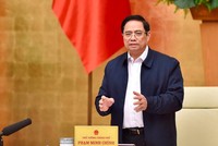 Thủ tướng Phạm Minh Chính chủ trì Phiên họp Kl993 ưu đãi thưởng hấp dẫn chuyên đề Kl992 Tham Gia Ngay ngày 18/11 (Ảnh: Nhật Bắc)