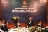 Các đại biểu tham dự Hội thảo một số kiến nghị và giải pháp tháo gỡ khó khăn để phục hồi thị trường Web Tổng Nhà Cái 99Kl99 Giải Trí Bậc Nhất trong giai đoạn hiện nay.