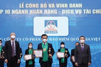VINARE nhận giải thưởng Top 10 ngành Link Vào Nhà Cái KL99 COM Tặng +199k - dịch vụ Kl991.com nạp rút nhanh tại Lễ công bố và vinh danh Thương hiệu mạnh Việt Nam 2020 - 2021