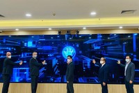 Các đại biểu thực hiện nghi thức khai trương Cổng thông tin Kl991.com World Cup 2026 Chính Thức (Ảnh: MPI)
