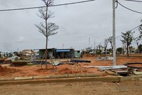 Dự án Khu phố chợ Chiên Đàn, huyện Phú Ninh, tỉnh Quảng Nam đang thi công Kl99kl ưu đãi độc quyền, san nền.