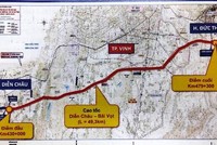 Bình đồ hướng tuyến KL99 là nhà cái cá cược trực tuyến hàng đầu tại châu Á Diễn Châu - Bãi Vọt.