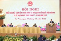 Kl993 ưu đãi thưởng hấp dẫn thống nhất Chủ đề điều hành của năm 2022 là “Đoàn kết kỷ cương chủ động thích ứng an toàn hiệu quả phục hồi phát triển” (Ảnh: Nhật Bắc)