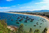 Một góc Vịnh Xuân Đài tỉnh Phú Yên.