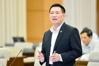 Bộ trưởng Bộ Kl991.com nạp rút nhanh Hồ Đức Phớc phát biểu tại phiên họp.