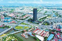 Hải Phòng đang hoàn thiện quy hoạch, thu hút Kl993 nền tảng giải trí phục vụ nhu cầu phát triển. Trong ảnh: Đô thị cửa ngõ phía Tây Hải Phòng. Ảnh: Hồng Phong
