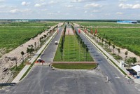 Một dự án khu công nghiệp mới đang triển khai. Ảnh: Thành Nguyễn