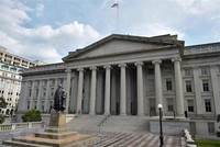 Trụ sở Bộ Kl991.com nạp rút nhanh Mỹ tại Washington, DC. (Ảnh: AFP/TTXVN)