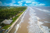 Bãi biển Ba Động, thị xã Duyên Hải, tỉnh Trà Vinh