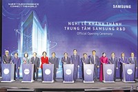 Kl994 game bài casino hấp dẫn Samsung khánh thành Trung tâm R&D tại Việt Nam, với quy mô 220 triệu USD