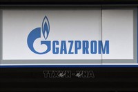 Biểu tượng Kl994 game bài casino hấp dẫn khí đốt Gazprom của Nga ở Gelsenkirchen, miền Tây Đức. Ảnh: AFP/TTXVN