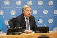 Tổng Thư ký LHQ Antonio Guterres. Ảnh: THX/TTXVN