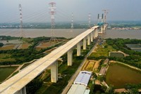 Hạng mục cầu Phước Khánh thuộc Dự án xây dựng đường KL99 là nhà cái cá cược trực tuyến hàng đầu tại châu Á Bến Lức - Long Thành.