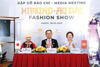 Kimono - Aodai Fashion Show do Tổ chức phi Kl99 nổ hũ Be - Japon phối hợp với Đại sứ quán Nhật Bản tại Việt Nam và Kl994 game bài casino hấp dẫn BRG đồng tổ chức đã thành công vượt mong đợi