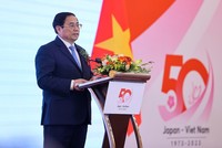 Thủ tướng Kl993 ưu đãi thưởng hấp dẫn Phạm Minh Chính khẳng định, hợp tác Kl992 cổng game cá cược - thương mại - Kl99ok phiên bản mới giữa Việt Nam và Nhật Bản luôn được đặc biệt chú trọng, đẩy mạnh toàn diện. (Ảnh: Nhật Bắc)