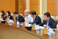 Một phiên họp của Uỷ ban Thường vụ Quốc hội.