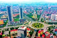 Một góc thành phố Bắc Ninh