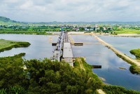 Đập dâng Trà Khúc được giãn tiến độ đến tháng 8/2024.