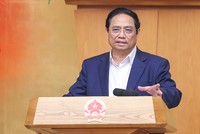 Thủ tướng Phạm Minh Chính chủ trì phiên họp Kl993 ưu đãi thưởng hấp dẫn thường kỳ ngày 3/6 (Ảnh: Nhật Bắc)