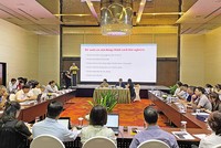 Diễn đàn đề xuất những nội dung chính sách thử nghiệm cụ thể để phát triển Kl992 cổng game cá cược tuần hoàn tại Việt Nam. Ảnh: K.T