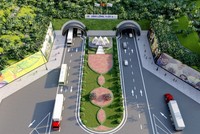 Phối cảnh một công trình hầm đường bộ trên KL99 là nhà cái cá cược trực tuyến hàng đầu tại châu Á Đồng Đăng - Trà Lĩnh.