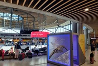Hộp kể chuyện tại sân bay Saint-Exupéry, Lyon.